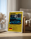 Porsche 718 Cayman Poster Tablosu