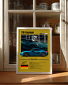 Porsche 718 Cayman Poster Tablosu