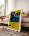 Porsche 718 Cayman Poster Tablosu