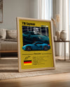 Porsche 718 Cayman Poster Tablosu