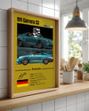 Porsche 911 Carrera S3 Poster Tablosu
