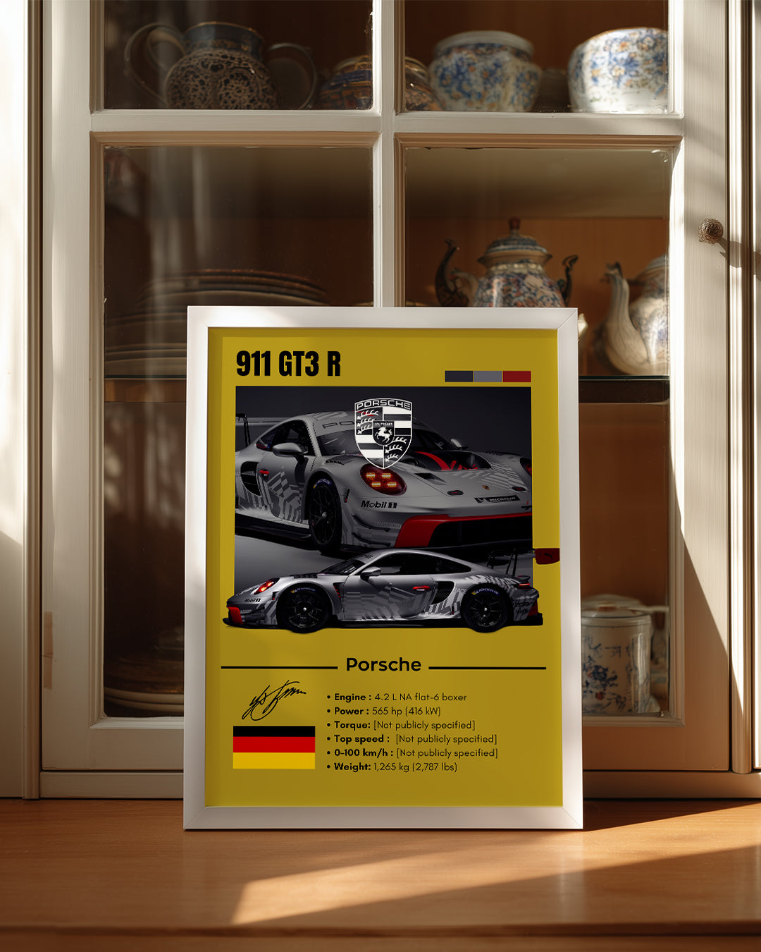 Porsche 911 GT3 R Poster Tablosu