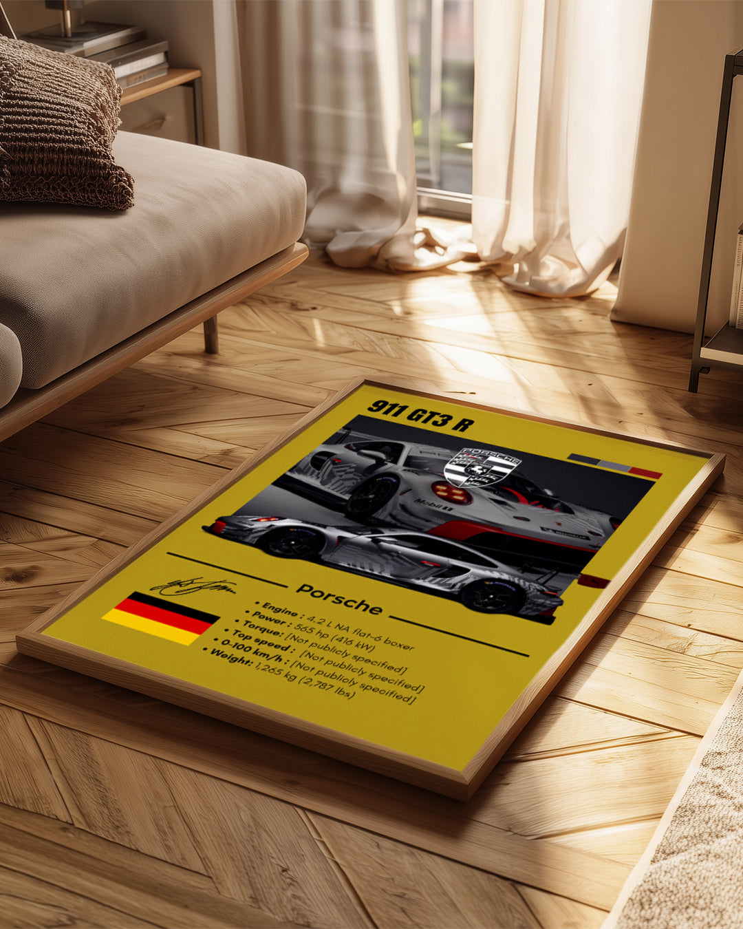 Porsche 911 GT3 R Poster Tablosu