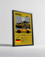 Porsche 911 Gt3rs Poster Tablosu