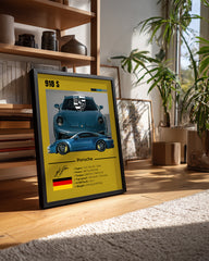 Porsche 918 S Poster Tablosu