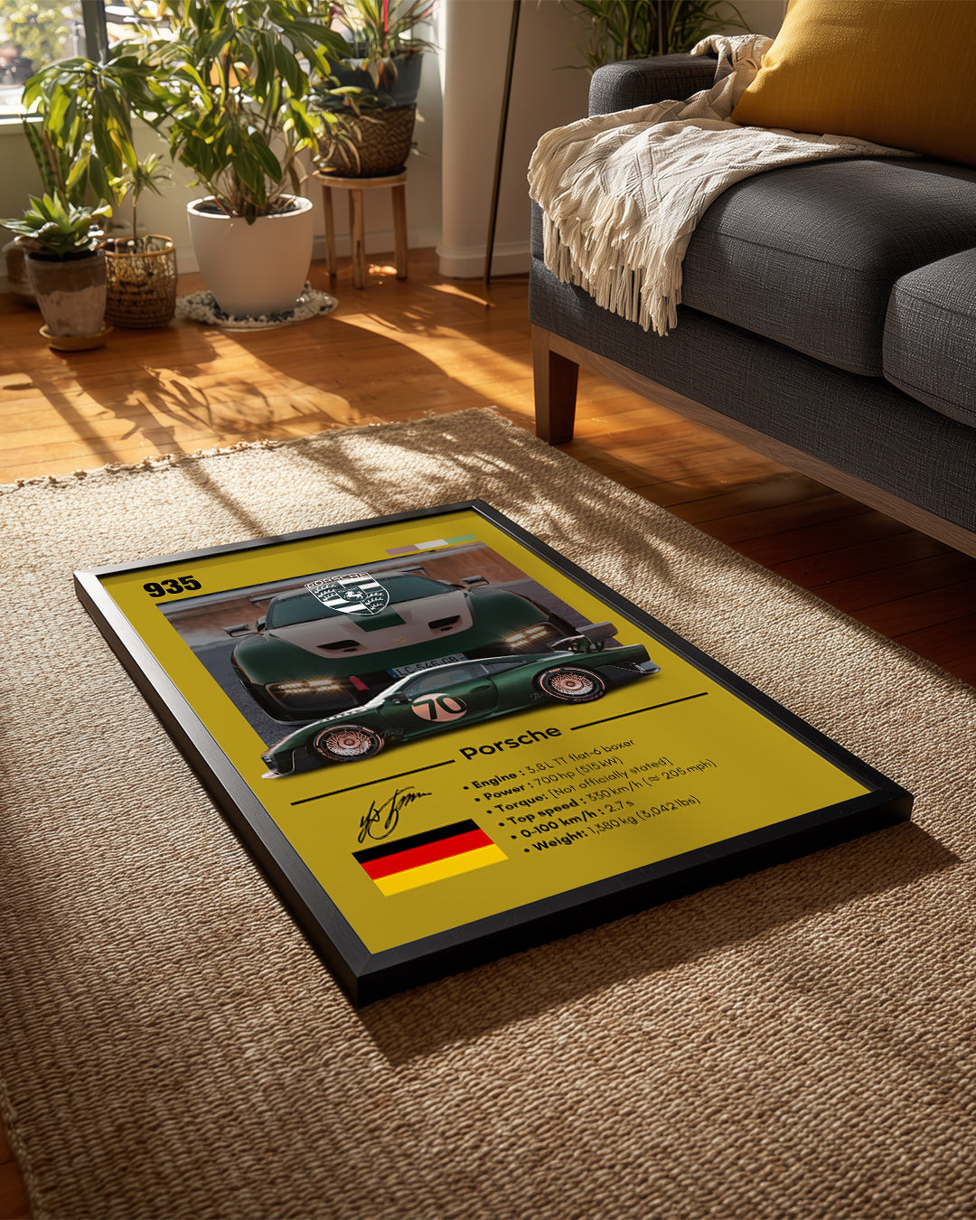 Porsche 935 Poster Tablosu