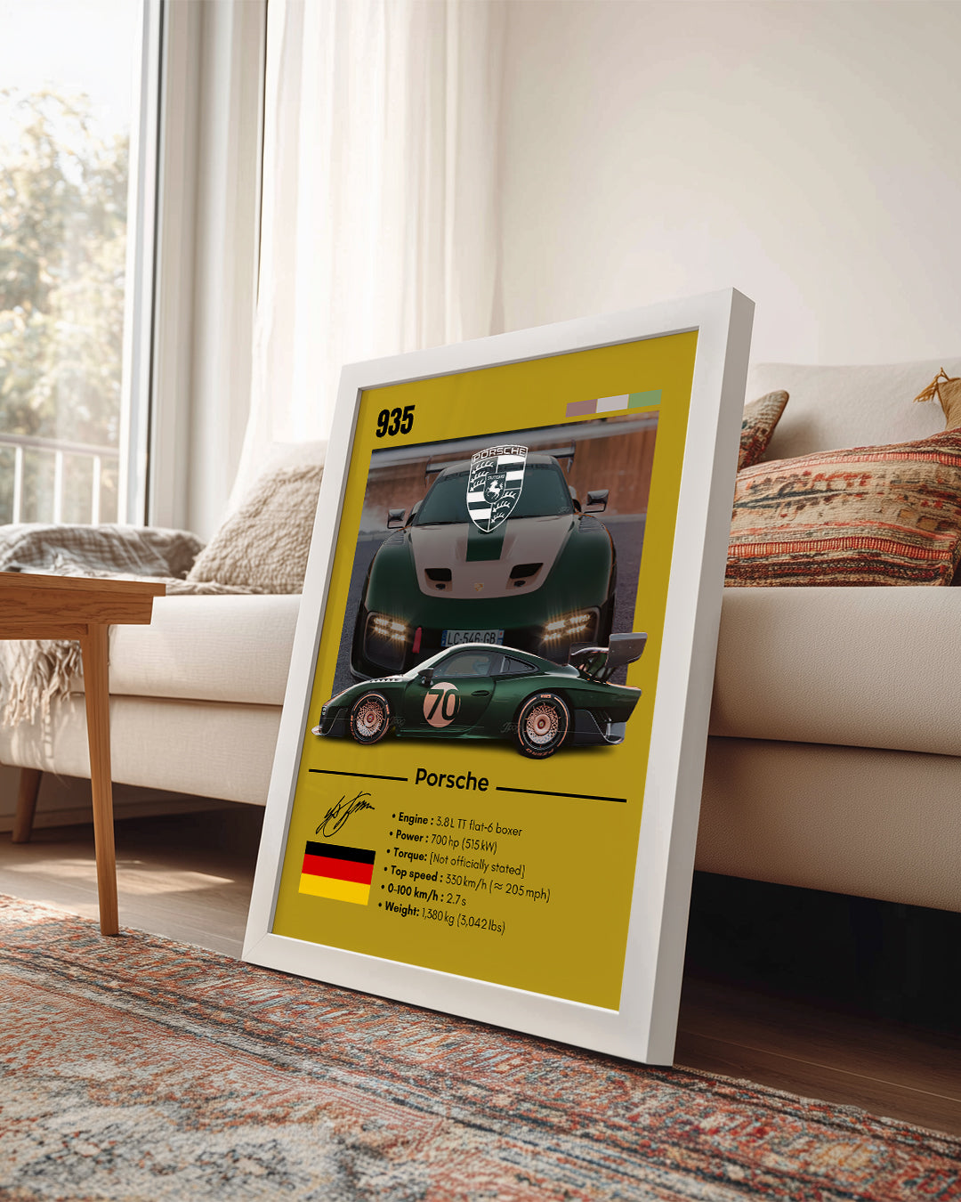 Porsche 935 Poster Tablosu