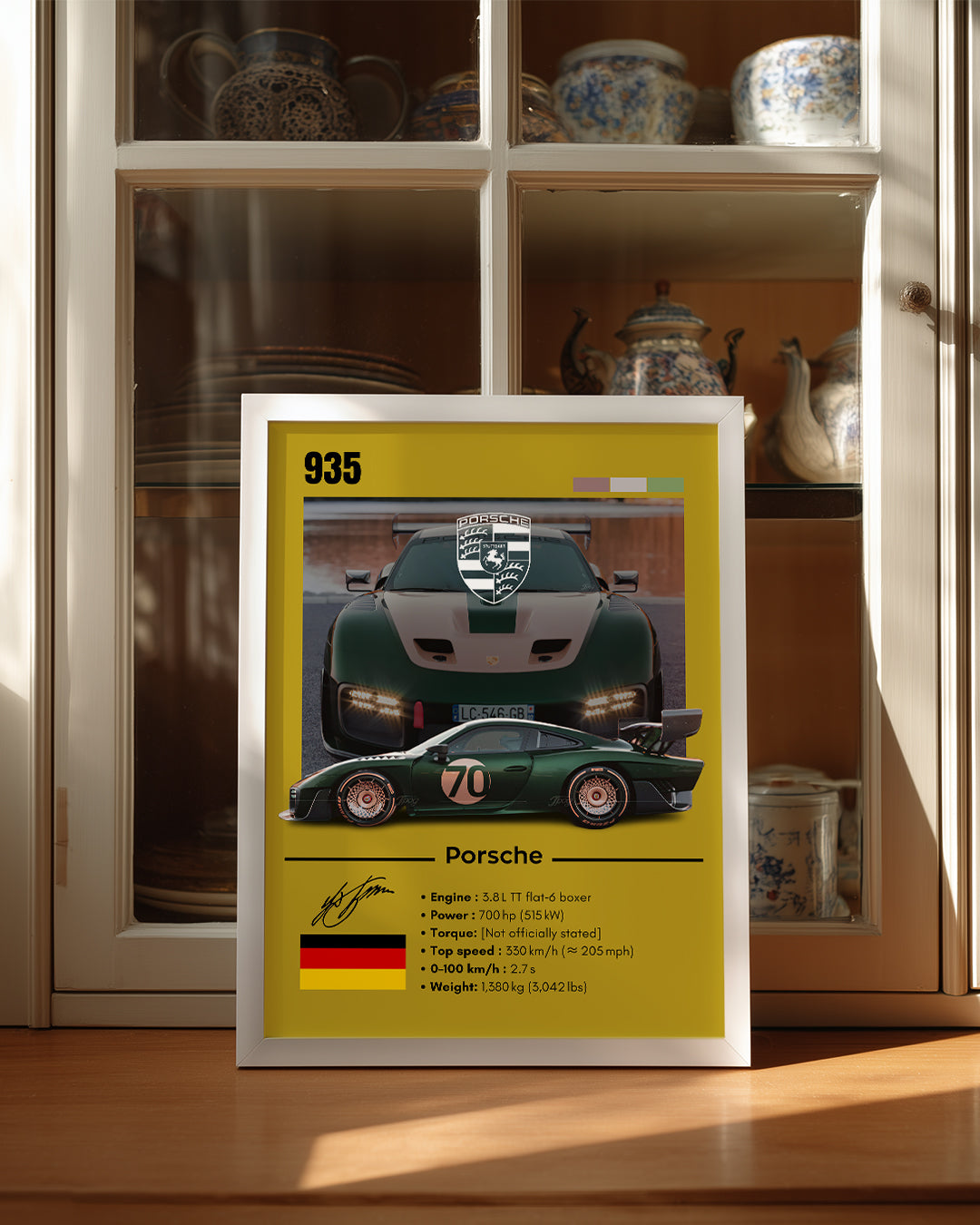 Porsche 935 Poster Tablosu