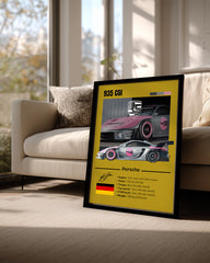 Porsche 935 Cgi Poster Tablosu