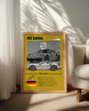 Porsche 992 Gunther Poster Tablosu