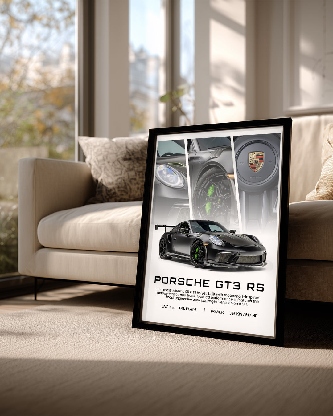 Porsche GT3 RS Poster Tablosu