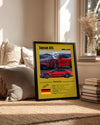 Porsche Taycan Gts Poster Tablosu
