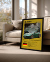 Porsche  Gt street R Poster Tablosu
