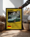 Porsche  Gt street R Poster Tablosu