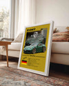 Porsche  Gt street R Poster Tablosu