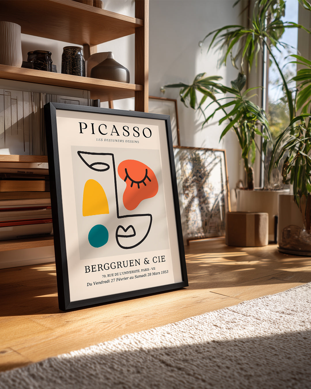 Portre - Pablo Picasso - 1953 Poster Tablosu