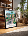 Positano İtalya Poster Tablosu