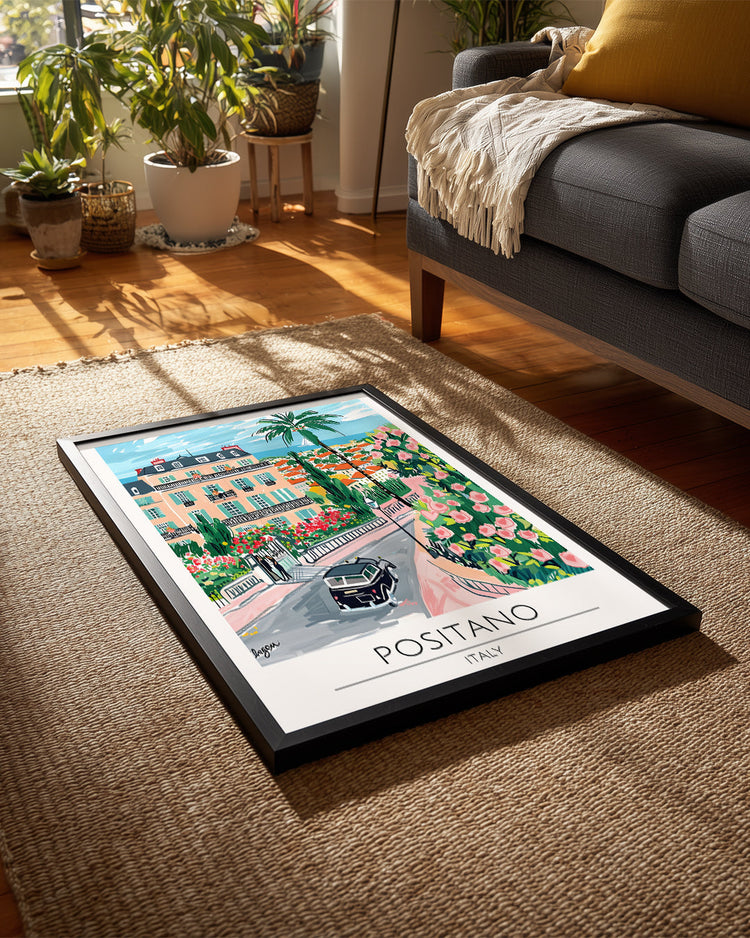 Positano İtalya Poster Tablosu