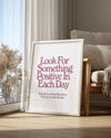 Positive Day Poster Tablosu