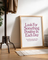 Positive Day Poster Tablosu