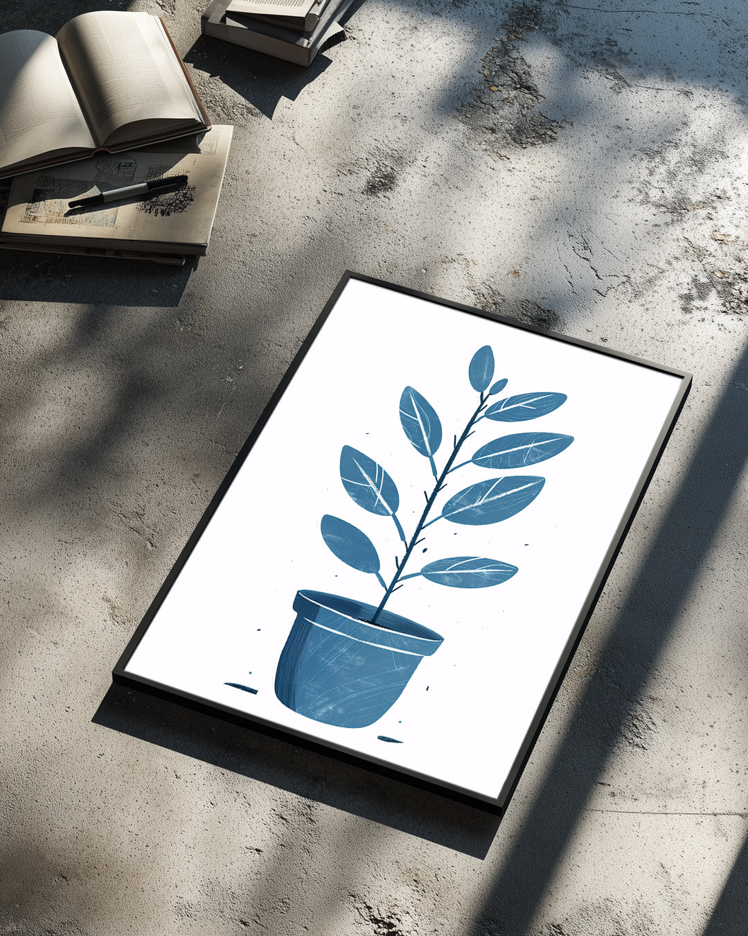 Pot Azur Poster Tablosu
