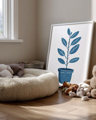 Pot Azur Poster Tablosu