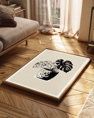 Potted Art Poster Tablosu