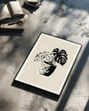 Potted Art Poster Tablosu