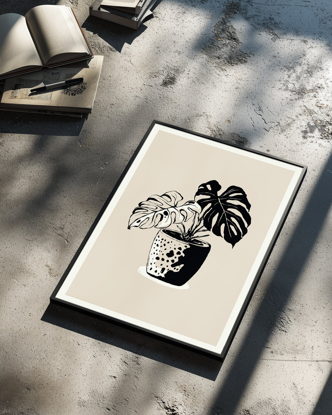Potted Art Poster Tablosu