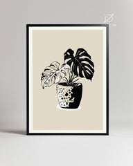 Potted Art Poster Tablosu