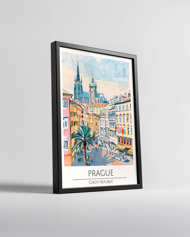 Prag Çekya Poster Tablosu
