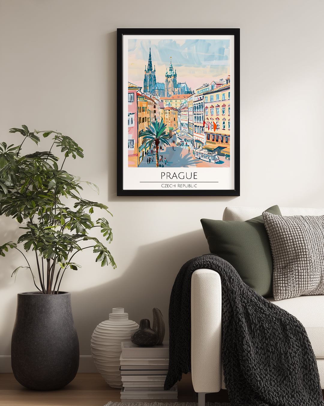 Prag Çekya Poster Tablosu