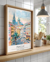 Prag Çekya Poster Tablosu