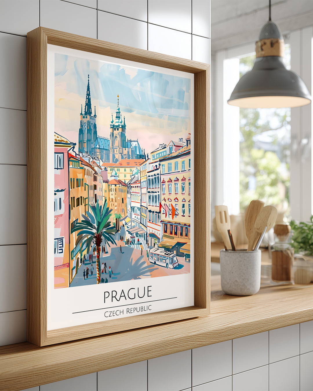 Prag Çekya Poster Tablosu