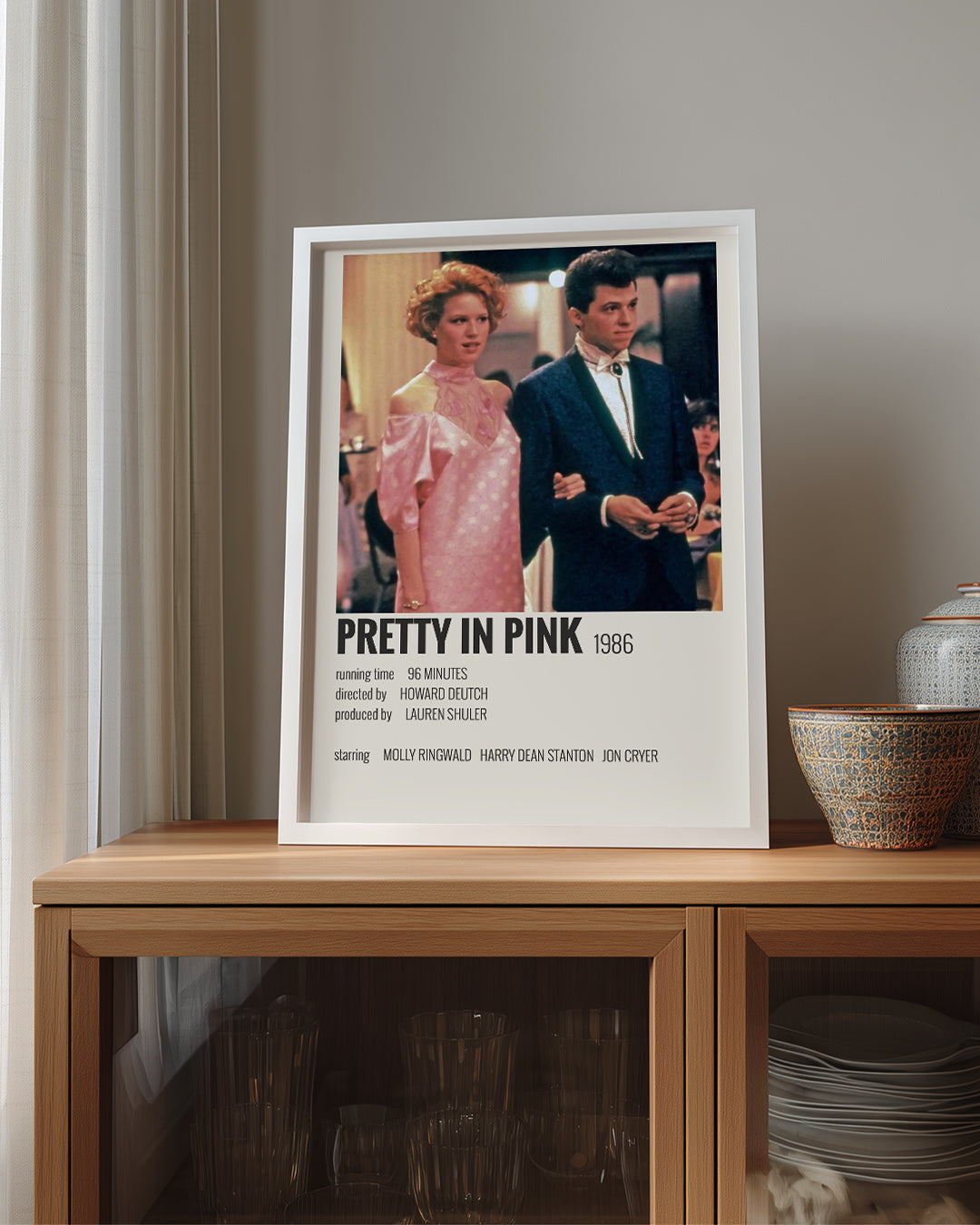 Pretty In Pink Poster Tablosu