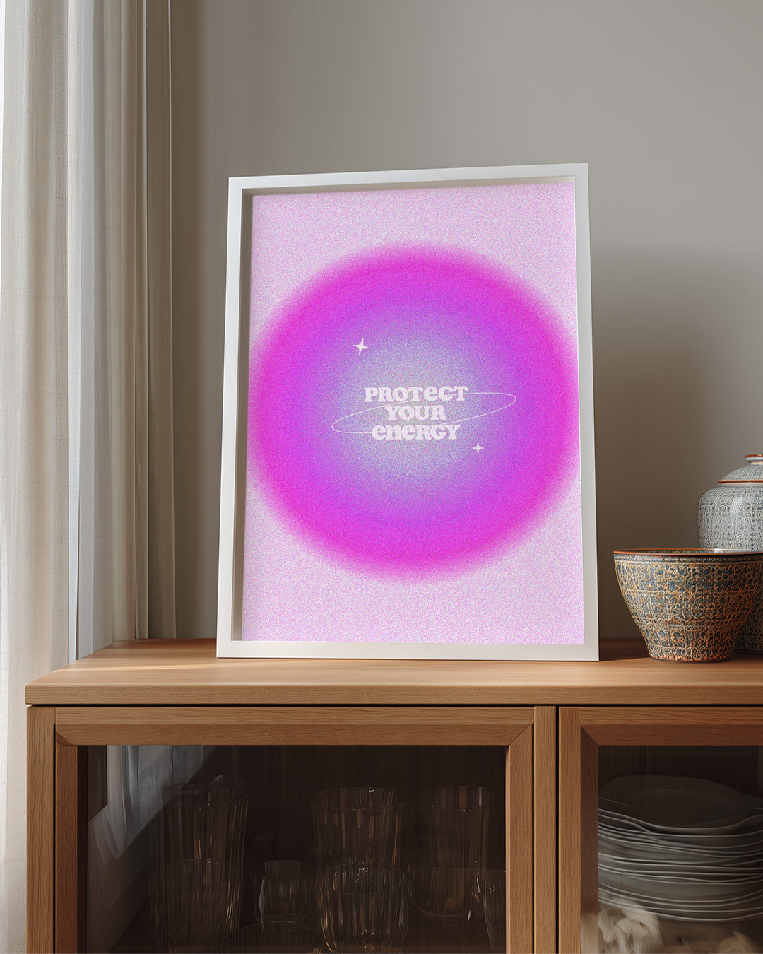 Protect Aura Poster Tablosu
