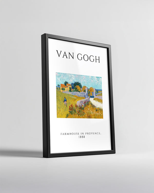 Provencedaki Çiftlik Evi - Vincent van Gogh - 1888 Poster Tablosu