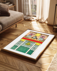 Pub Front Poster Tablosu