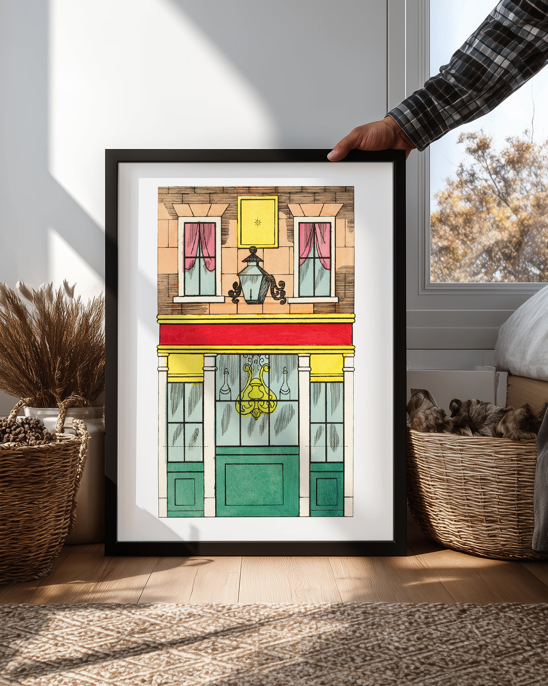 Pub Front Poster Tablosu