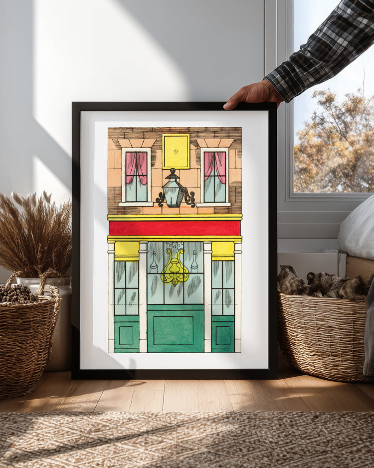 Pub Front Poster Tablosu