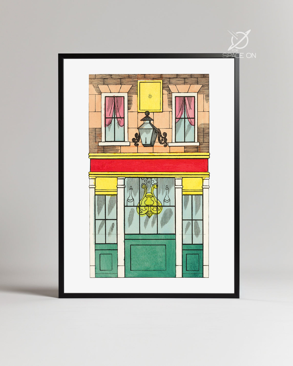 Pub Front Poster Tablosu