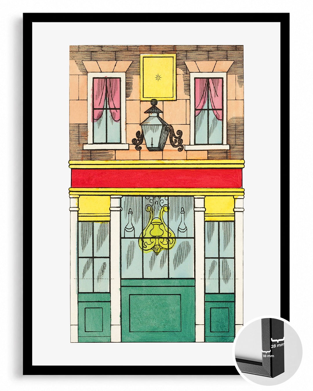 Pub Front Poster Tablosu