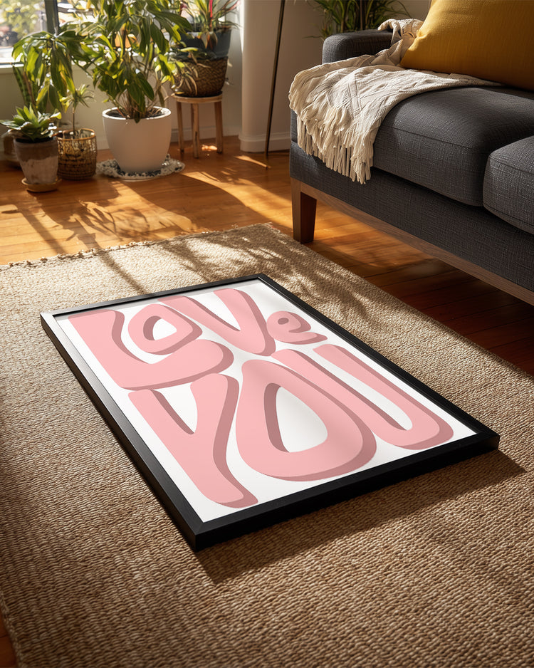 Puffy Love Poster Tablosu