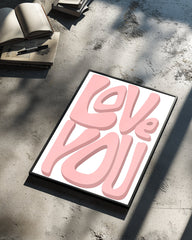 Puffy Love Poster Tablosu