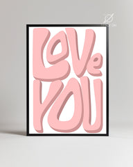 Puffy Love Poster Tablosu