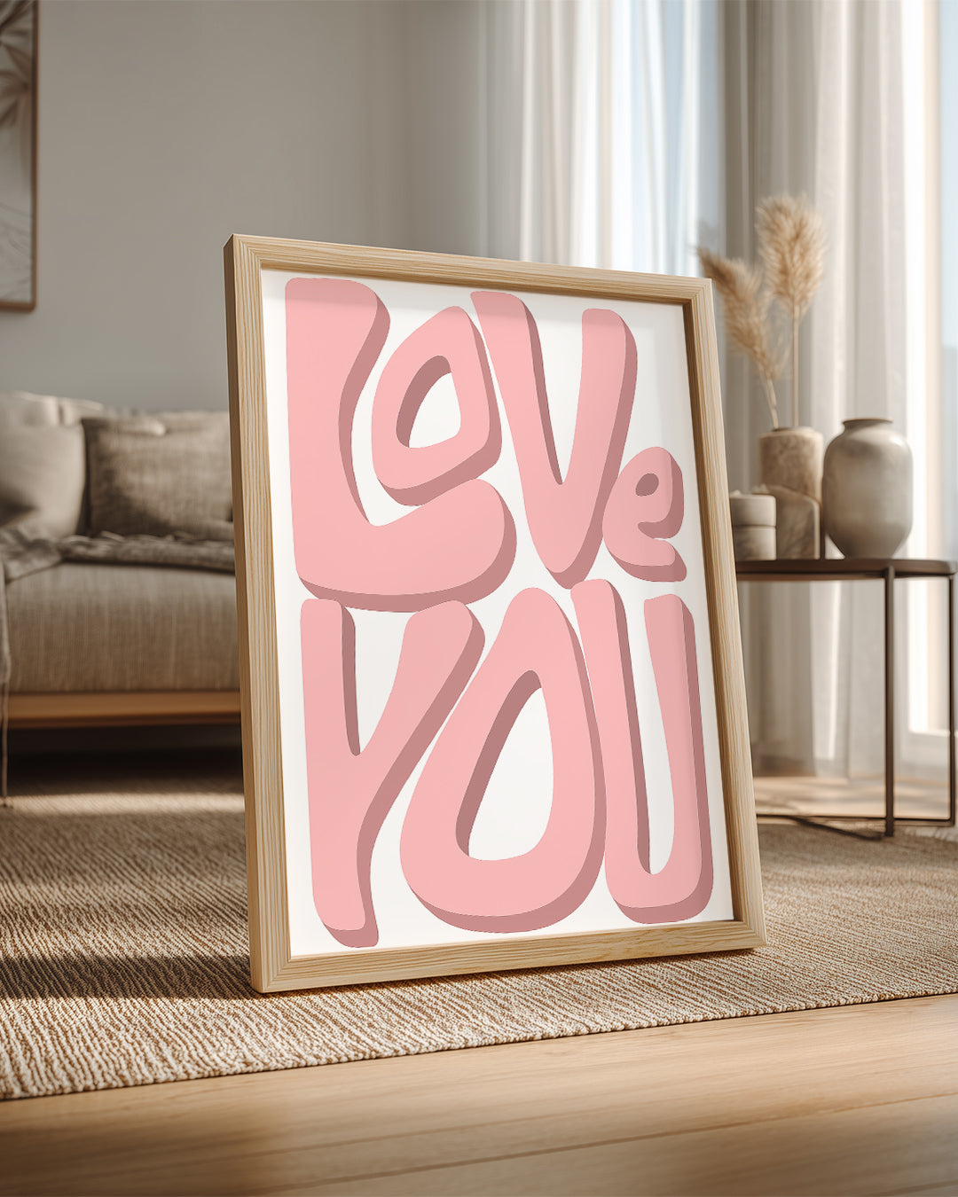 Puffy Love Poster Tablosu