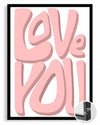 Puffy Love Poster Tablosu