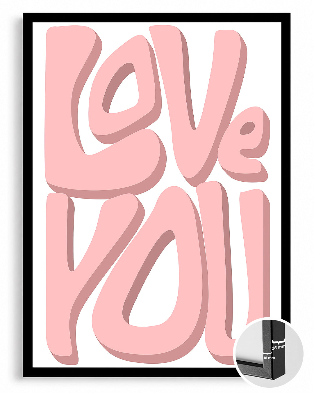 Puffy Love Poster Tablosu