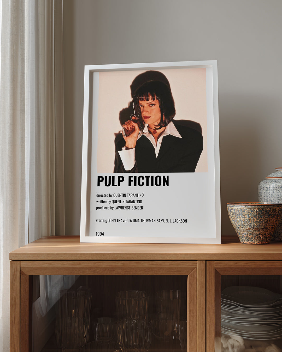 Pulp Fiction Poster Tablosu