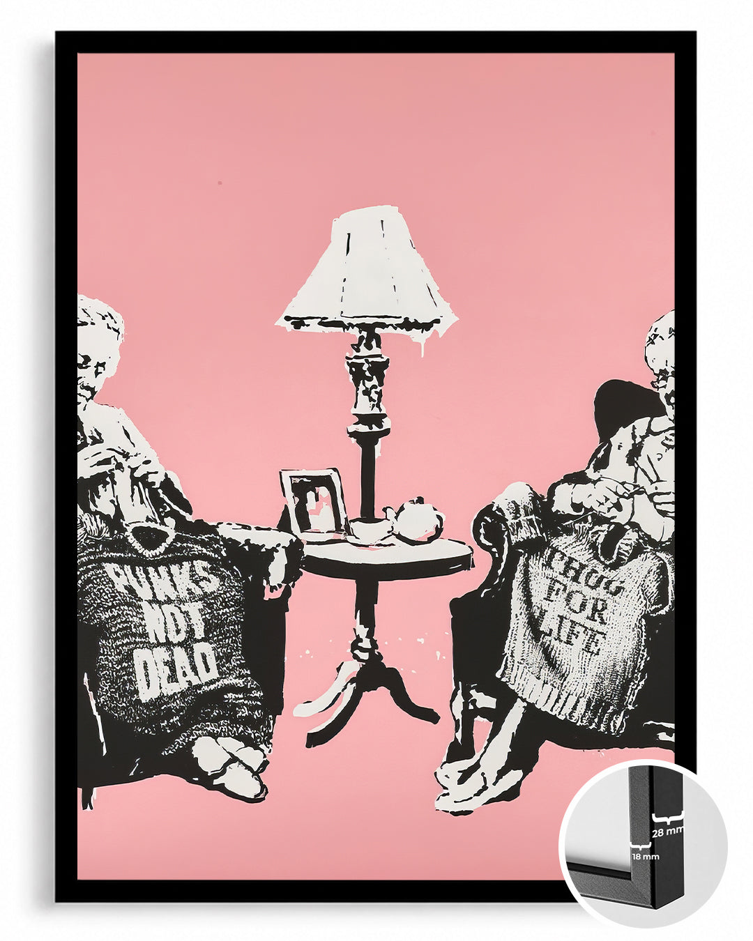 Punk Grannies Poster Tablosu